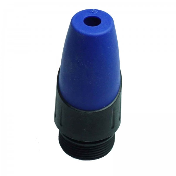 XLR Kabelstecker blaue Farbmarkierung