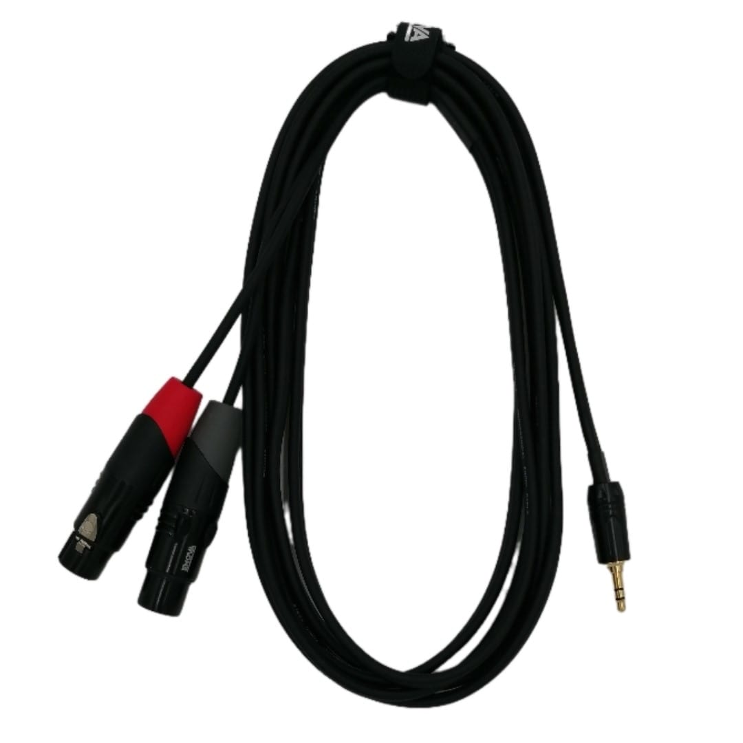 ENOVA 3.5 mm Jack XLR female cable PSMXLF-Serie 1 Meters