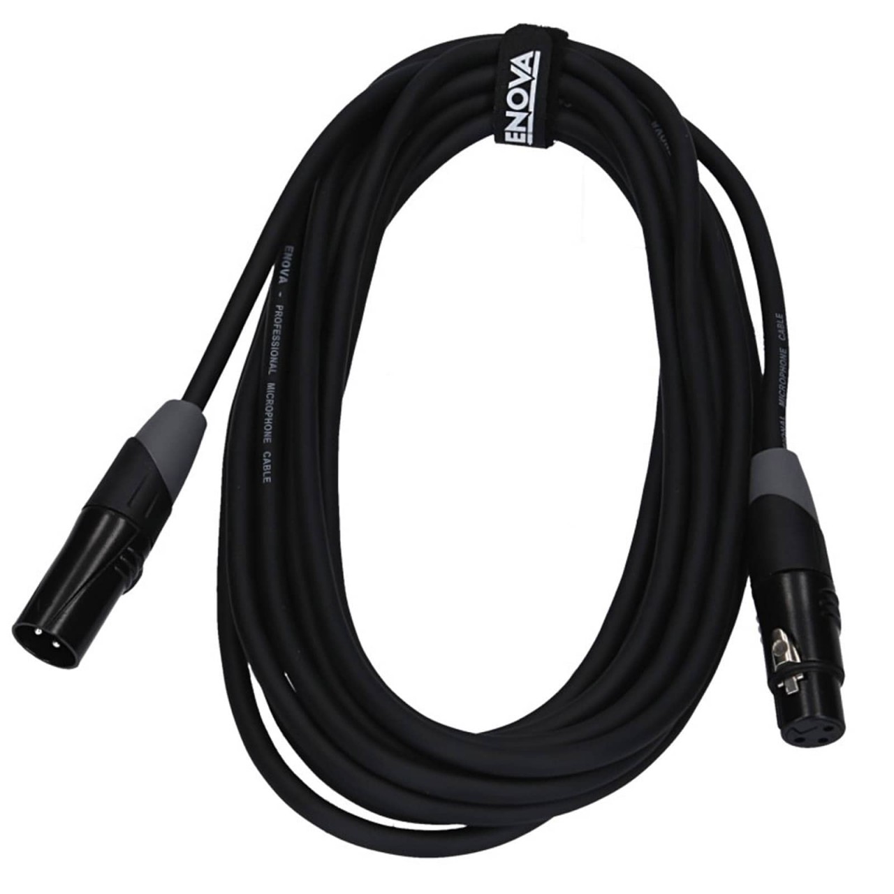 ENOVA EC-A1-XLFM-6 - 6 m XLR cable 3 pin - AES/EBU cable 110 Ohm
