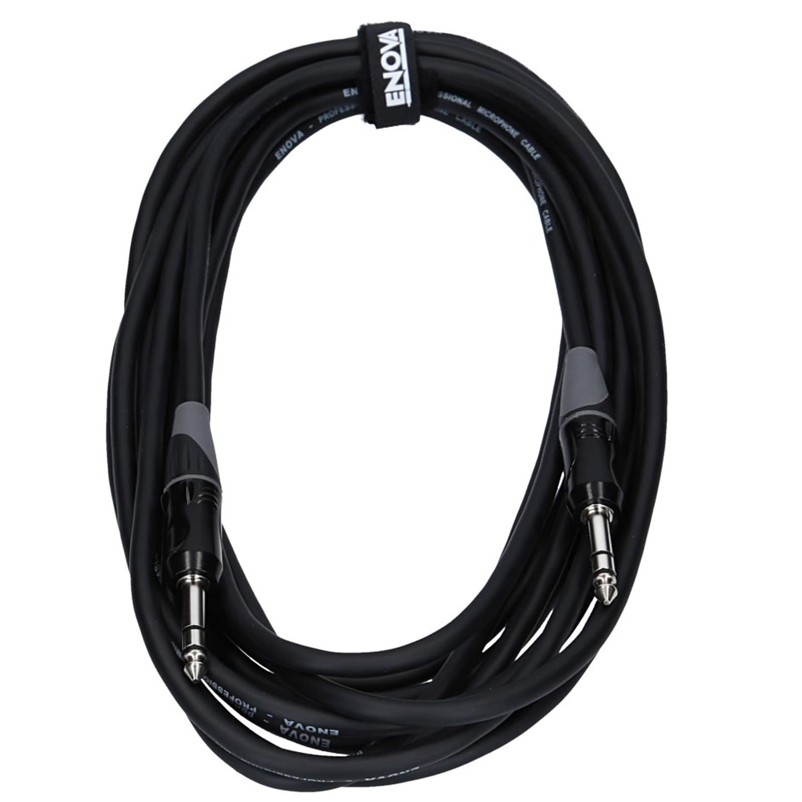 ENOVA, 2 meter jack cable, with 6.3 mm stereo jack connector | Enova Pro AV Connectors & Pro AV Interconnect Cables