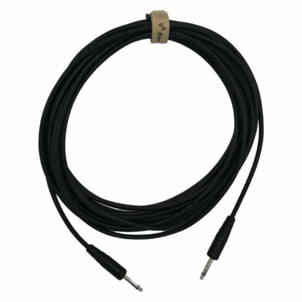 10 m instrument cable - 6.3 mm jack mono with True Mold technology