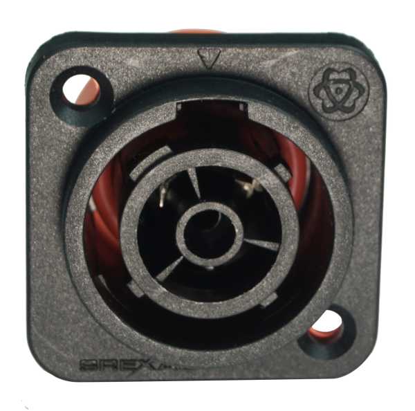 ENOVA Power Chassis Stecker schwarz Output 250V 16A, IP65