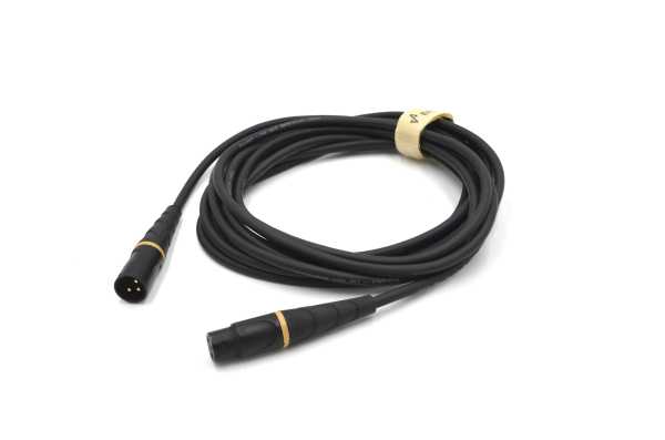 1 m digital microphone cable XLR female to XLR male 3 pin - True Mold Technology