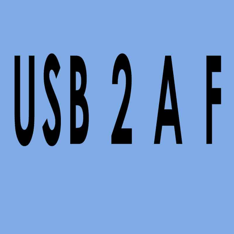 USB 2.0 Typ A female