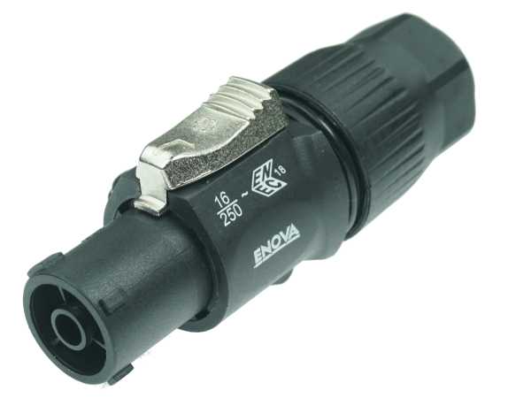 Black 16A CBC Female Power Connector