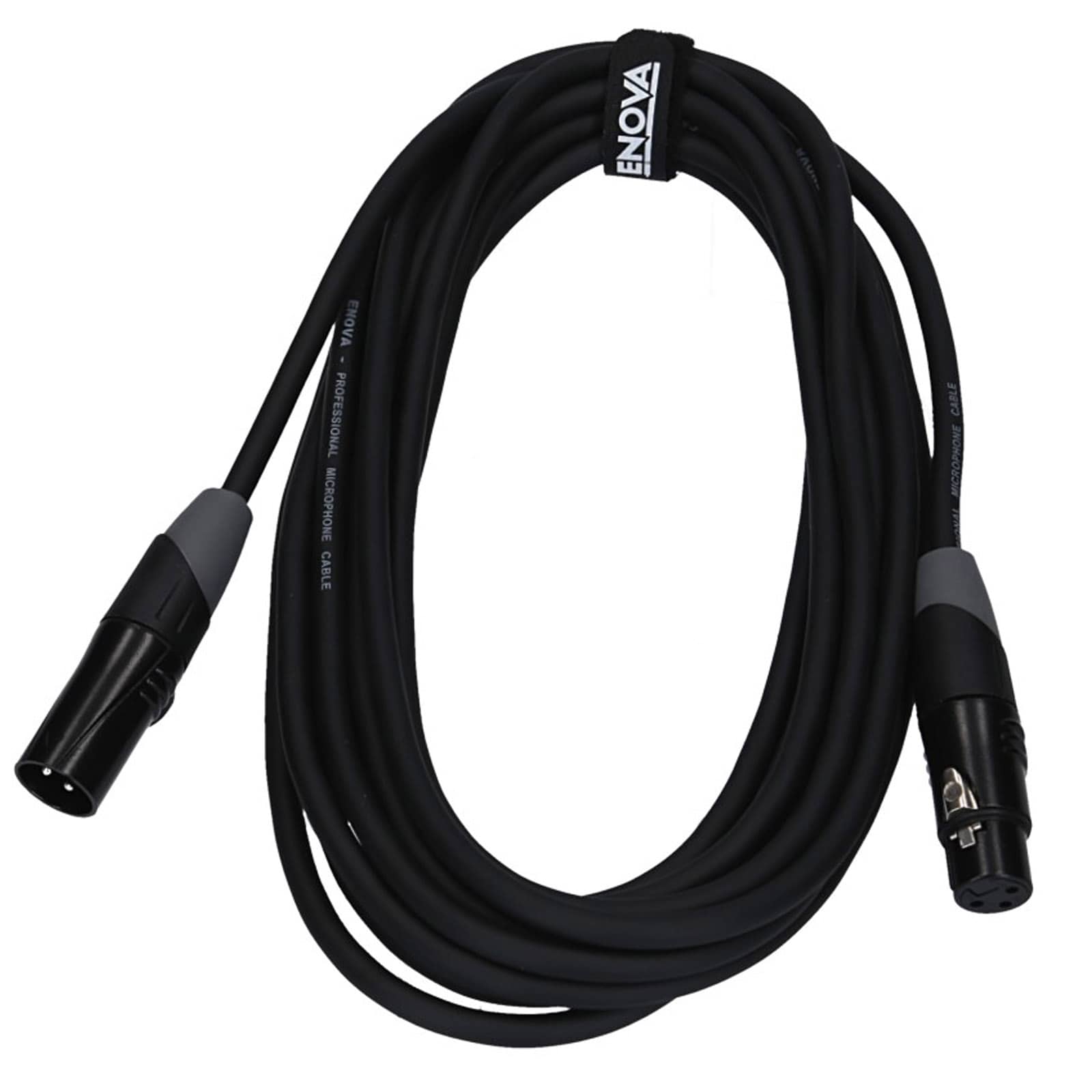 ENOVA Câble adaptateur jack 3,5 mm vers 2 x XLR mâle Câble en Y stéréo 1  mètre
