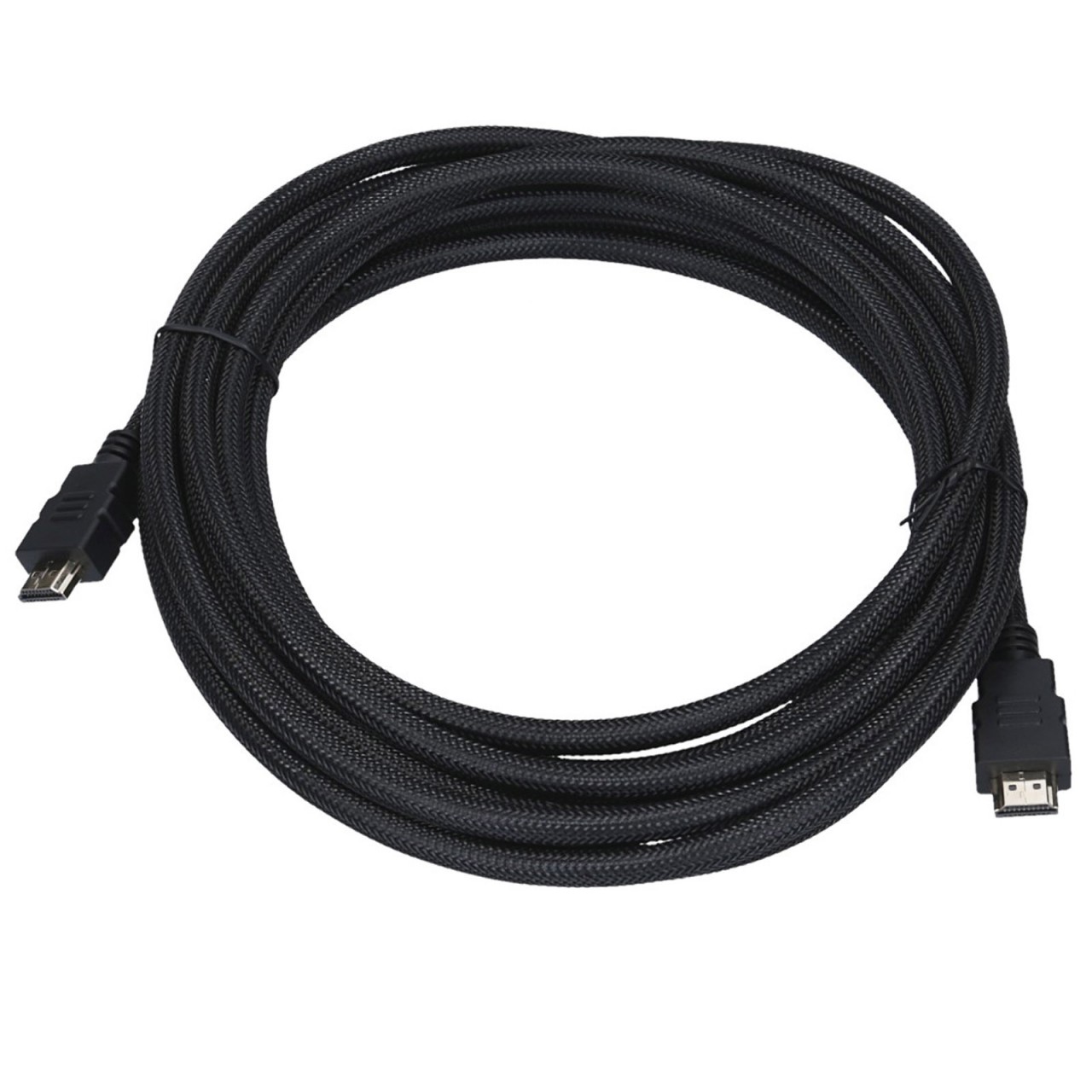 10m ENOVA HDMI Kabel 4K mit Kupferkabeltechnik - Langes HDMI Kabel mit Goldkontakten und Nylongeflecht Design Mantel